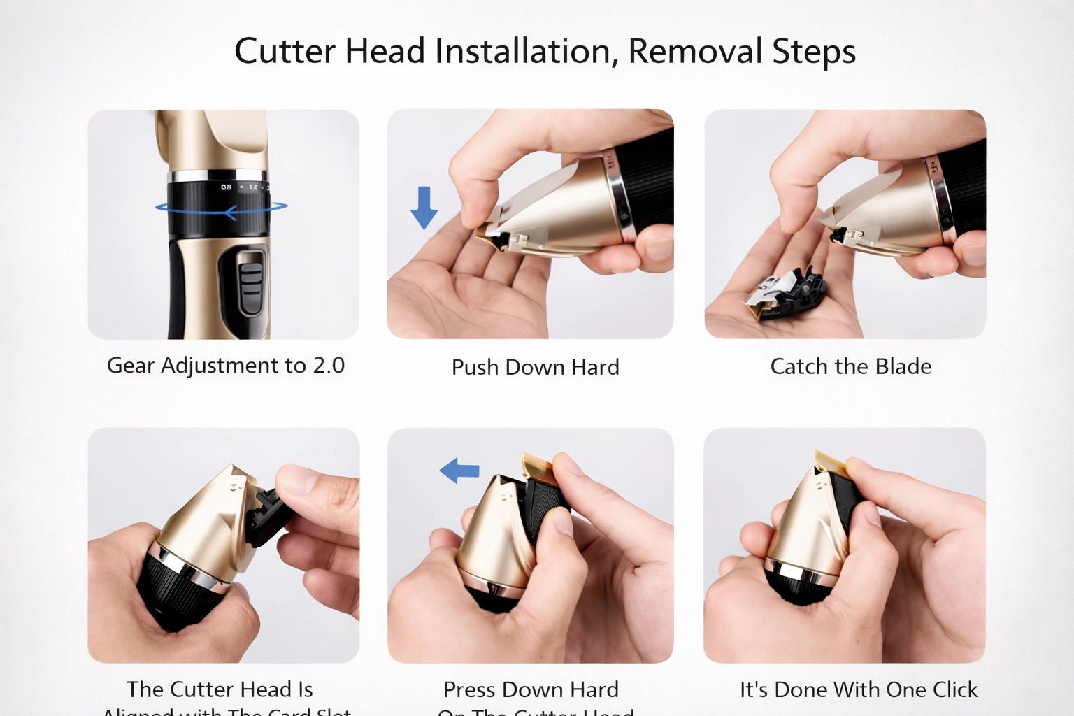 PET GROOMING TRIMMER SET - ZIGTREND