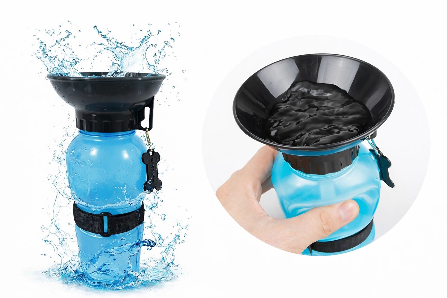 PORTABLE PET WATER BOTTLE - ZIGTREND