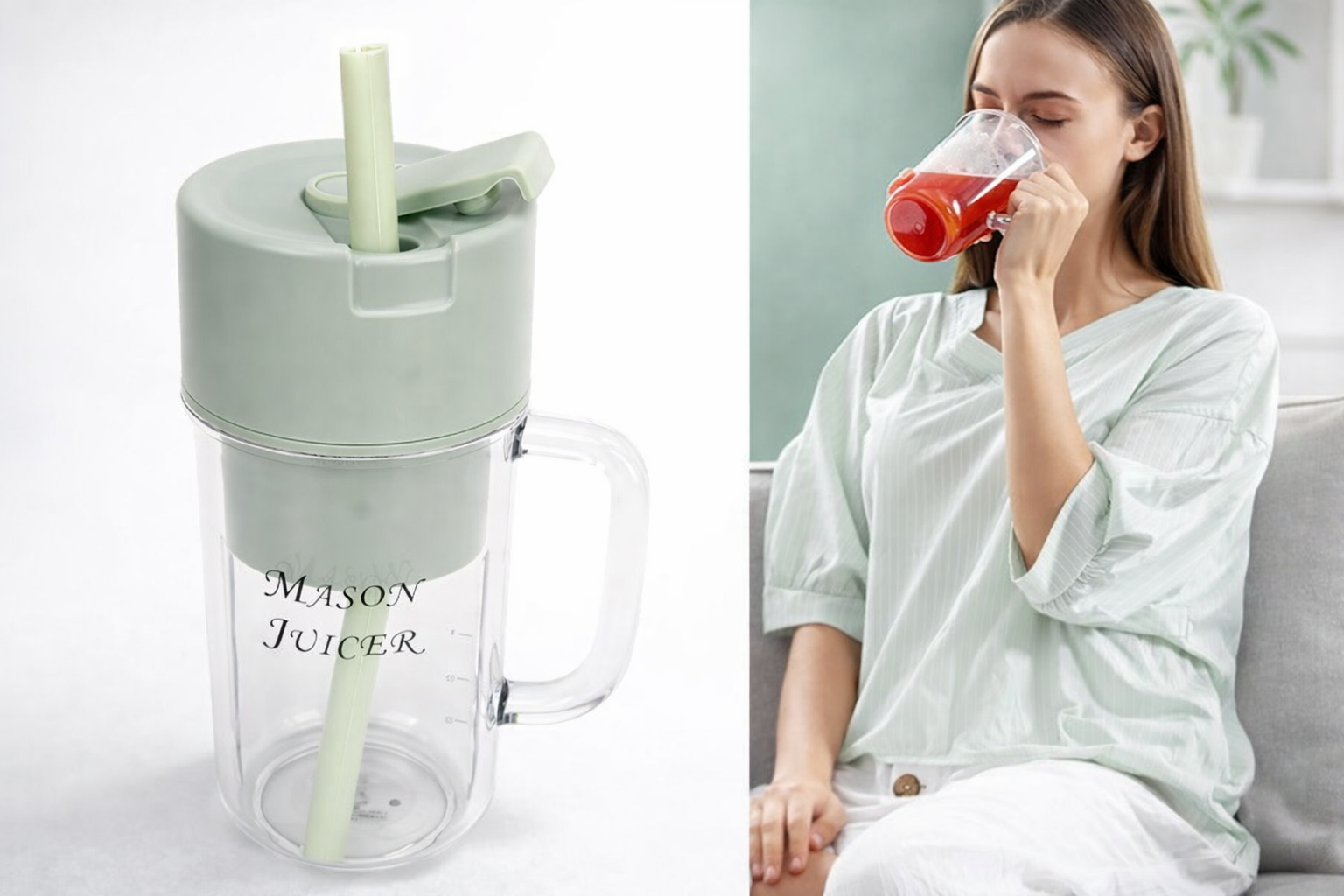 6-BLADE USB RECHARGEABLE SMART BLENDER