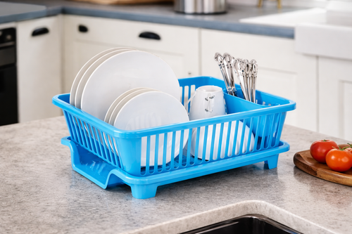 3-IN-1 KITCHEN DISH DRAINER
