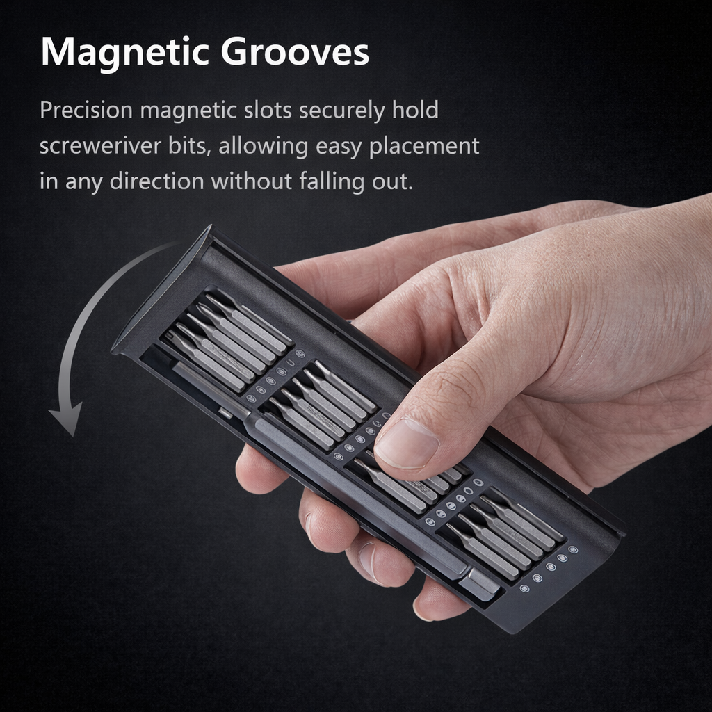 24-IN-1 PRECISION MAGNETIC SCREWDRIVER SET