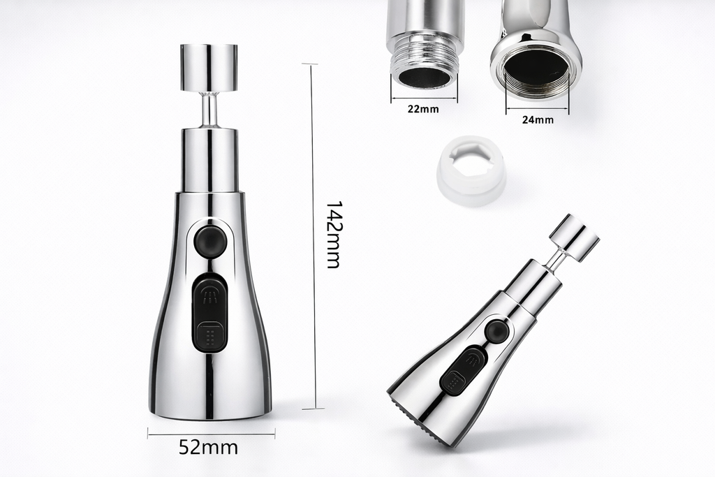 3-MODE KITCHEN SINK FAUCETS