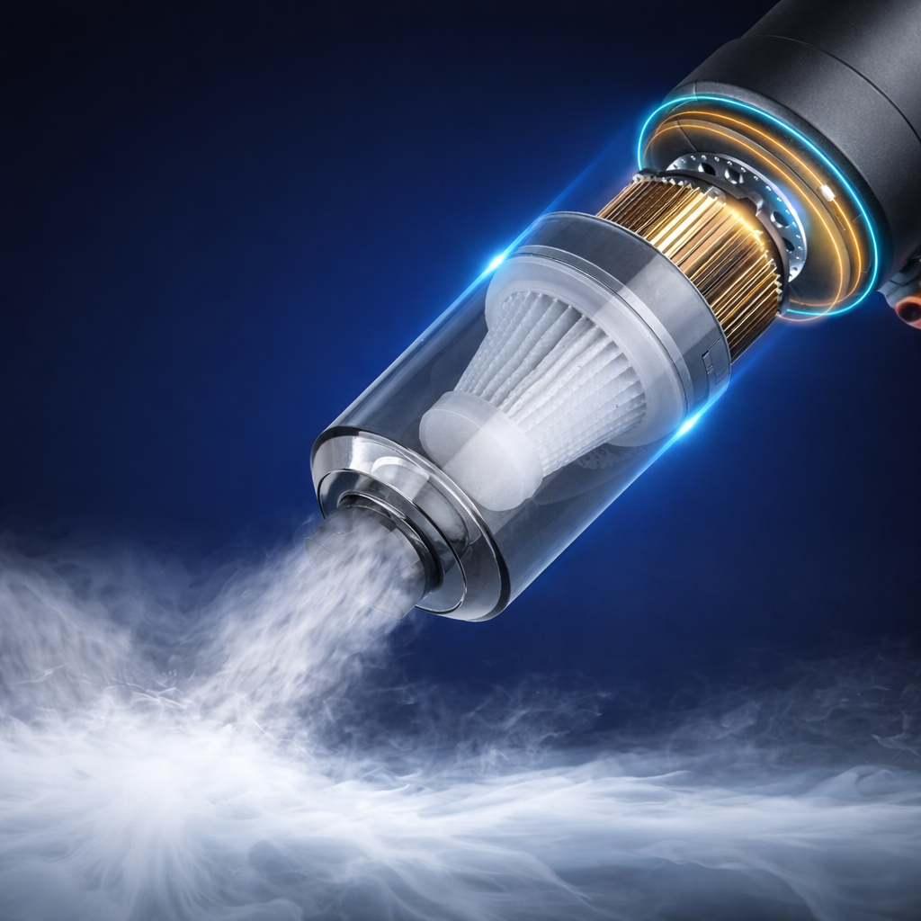 PORTABLE WIRELESS VACUUM SUCTION CLEANER & AIR DUSTER