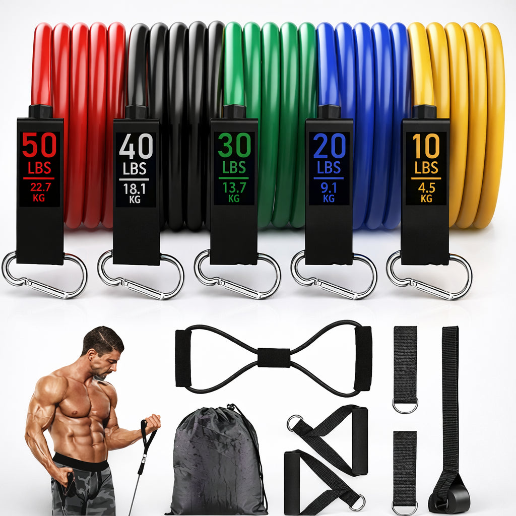 HEAVY RESISTANCE BAND SET