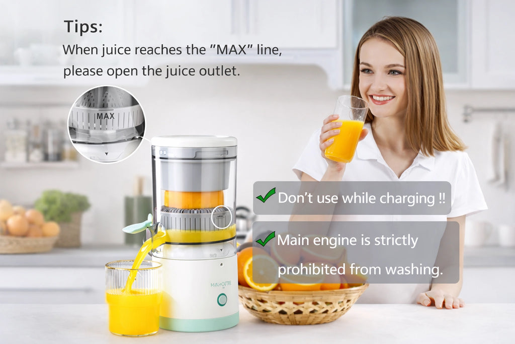 PORTABLE USB RECHARGEABLE MINI JUICER BLENDER