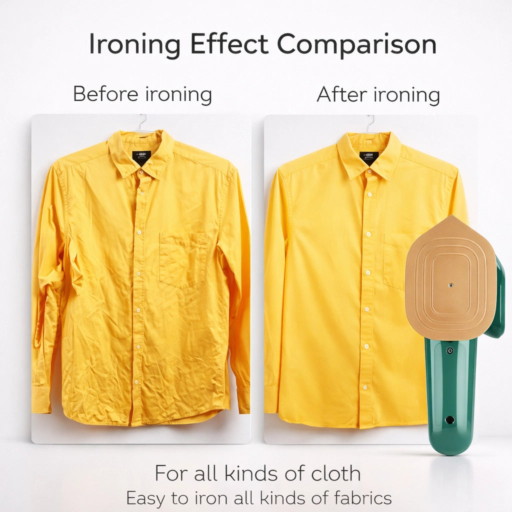 PORTABLE TRAVEL IRON & GARMENTS STEAMER