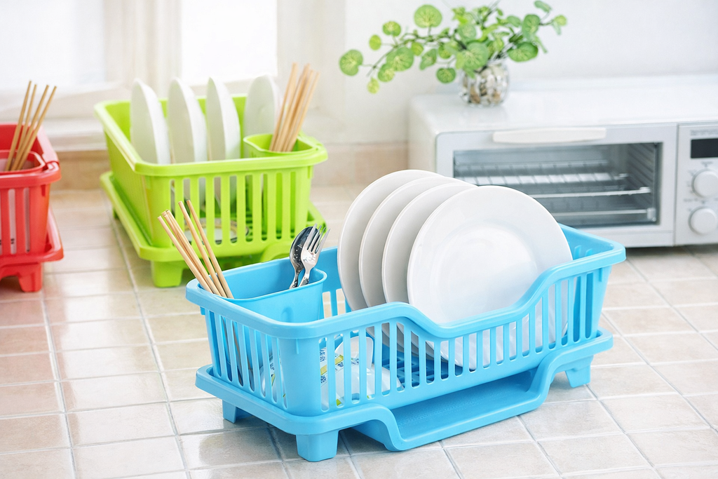3-IN-1 KITCHEN DISH DRAINER