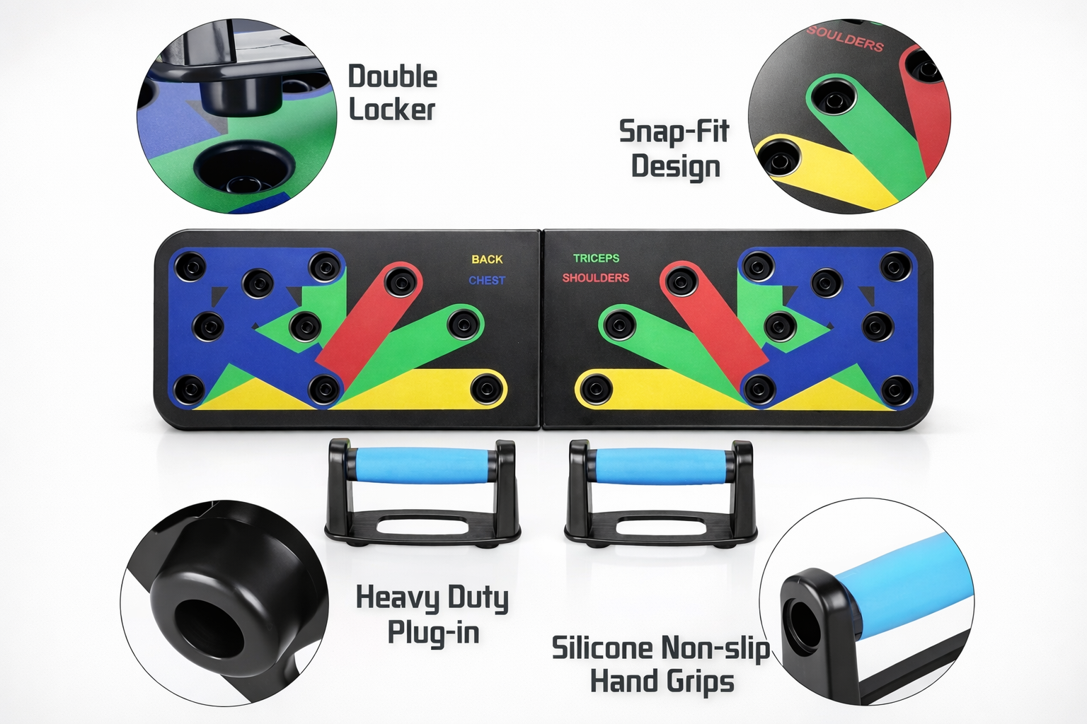 FITBEAST 2.0 (PREMIUM PUSH-UP BOARD)