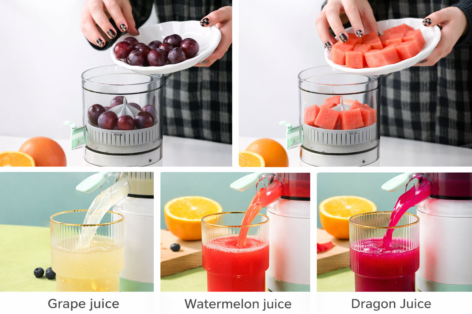 PORTABLE USB RECHARGEABLE MINI JUICER BLENDER