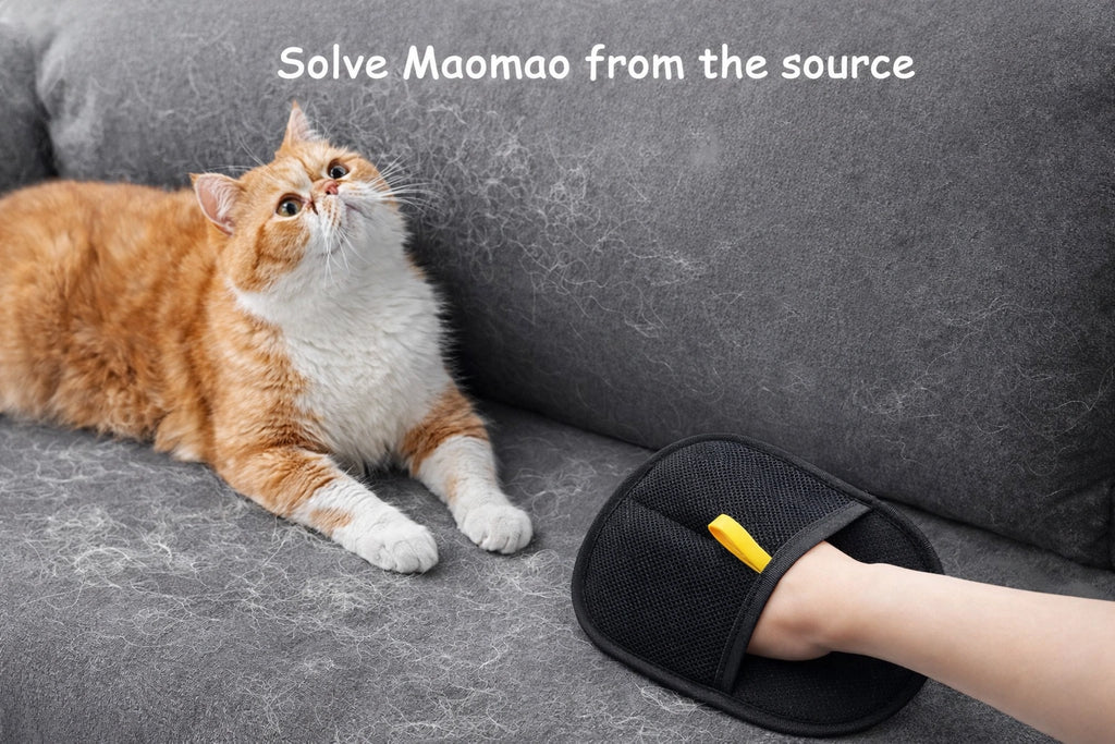 PET HAIR REMOVAL GLOVES