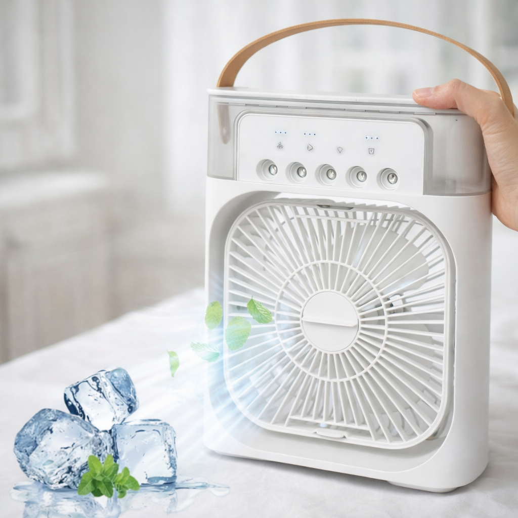 USB ELECTRIC MIST FAN AIR COOLER