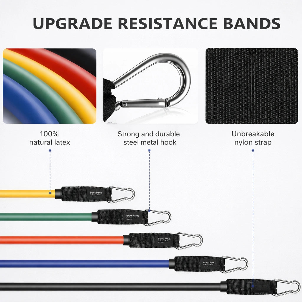 HEAVY RESISTANCE BAND SET