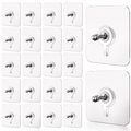 HEAVY DUTY SELF-ADHESIVE NAIL FREE WALL HOOKS
