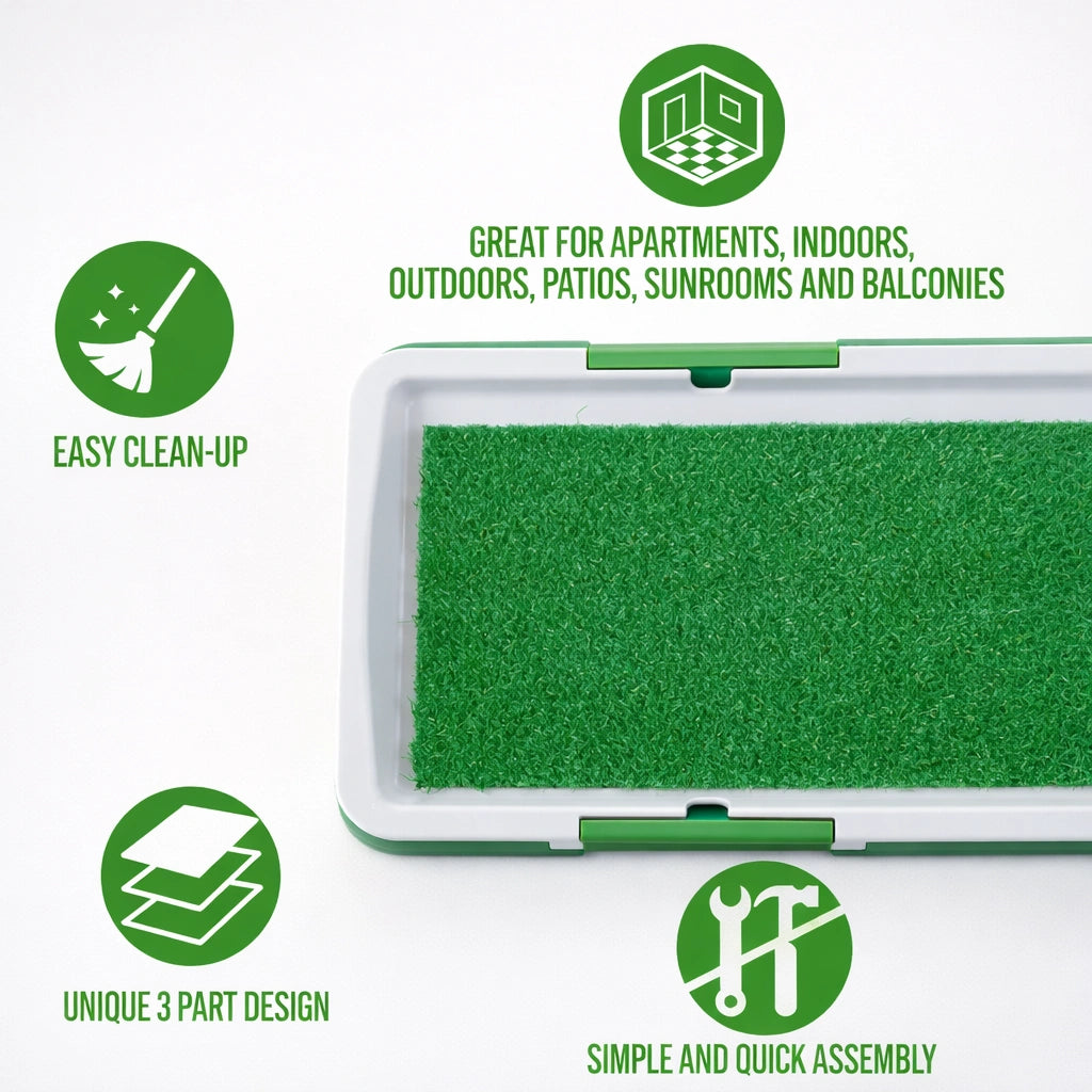 WASHABLE & REUSABLE PUPPY POTTY TRAINING PAD