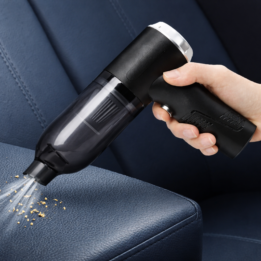 PORTABLE WIRELESS VACUUM SUCTION CLEANER & AIR DUSTER