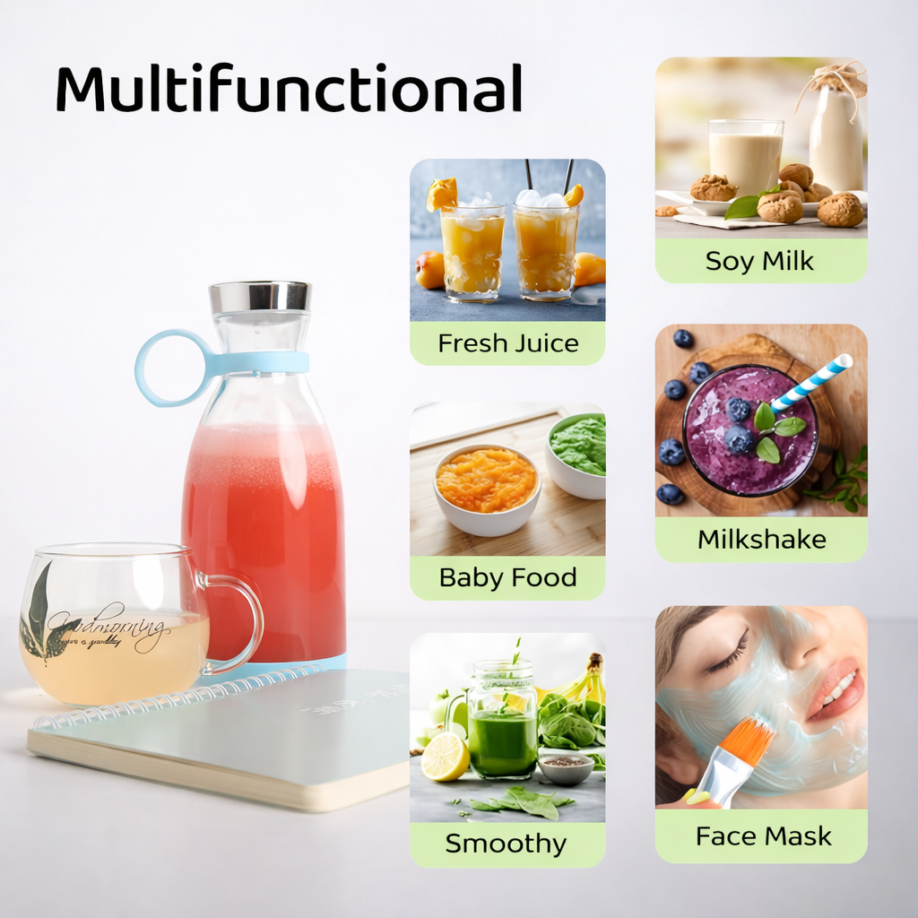 PORTABLE MINI JUICER BLENDER