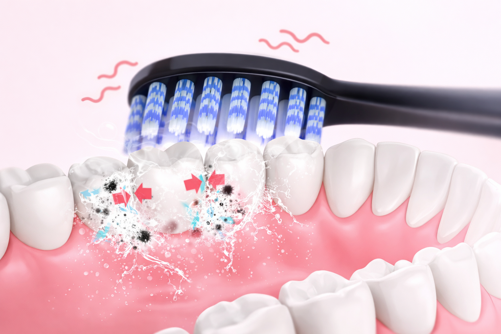 ELECTRIC TOOTHBRUSH FOR TEETH & GUMS CARE