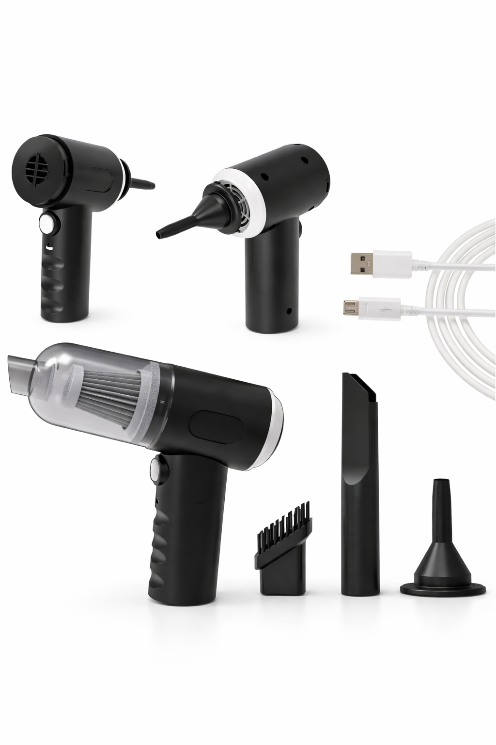 PORTABLE WIRELESS VACUUM SUCTION CLEANER & AIR DUSTER