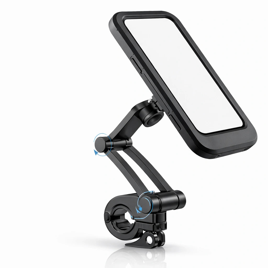 UNIVERSAL 360° ROTATING WATERPROOF BIKE MOBILE PHONE HOLDER