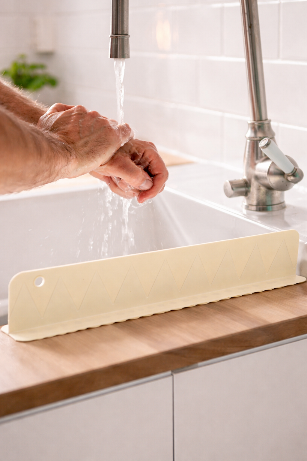 SILICONE SINK SPLASH GUARD WATER BAFFLE (PACK OF 2)