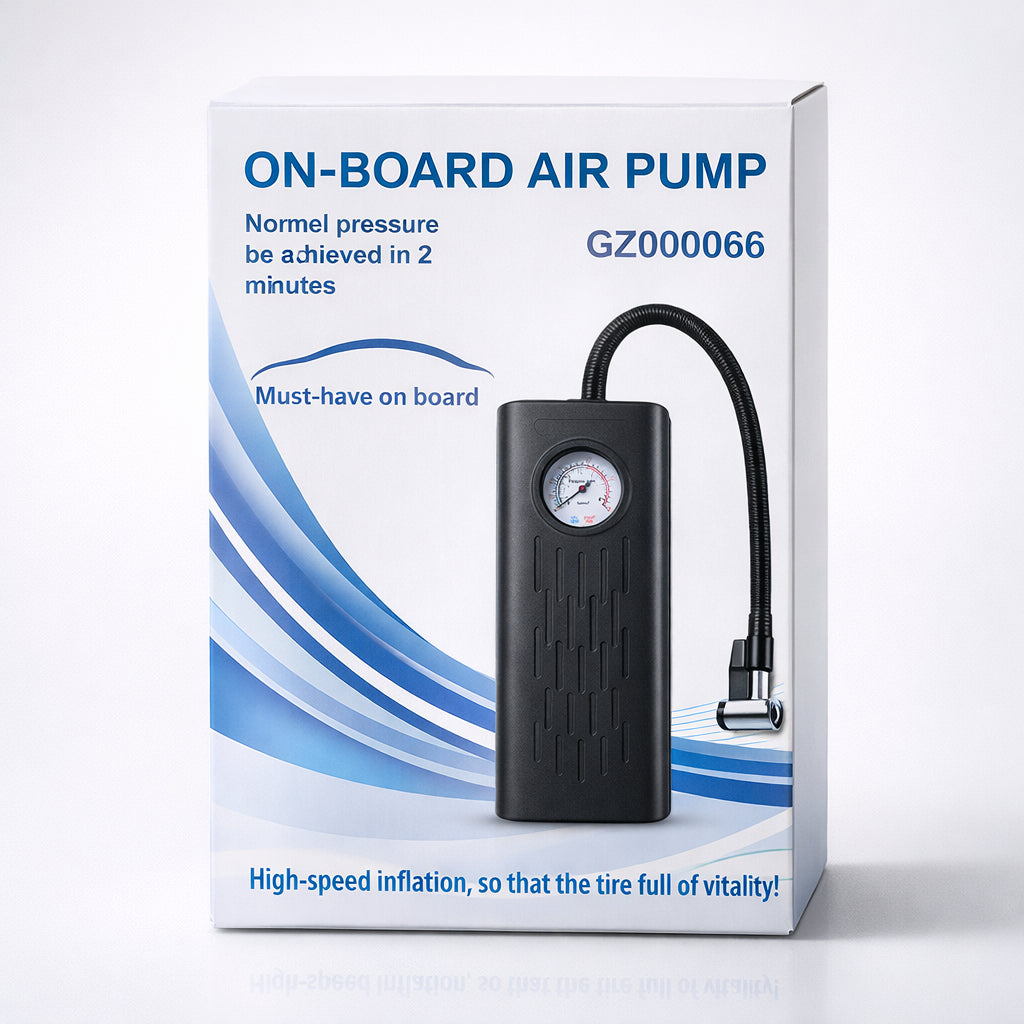 PORTABLE AIR COMPRESSOR TIRE INFLATOR