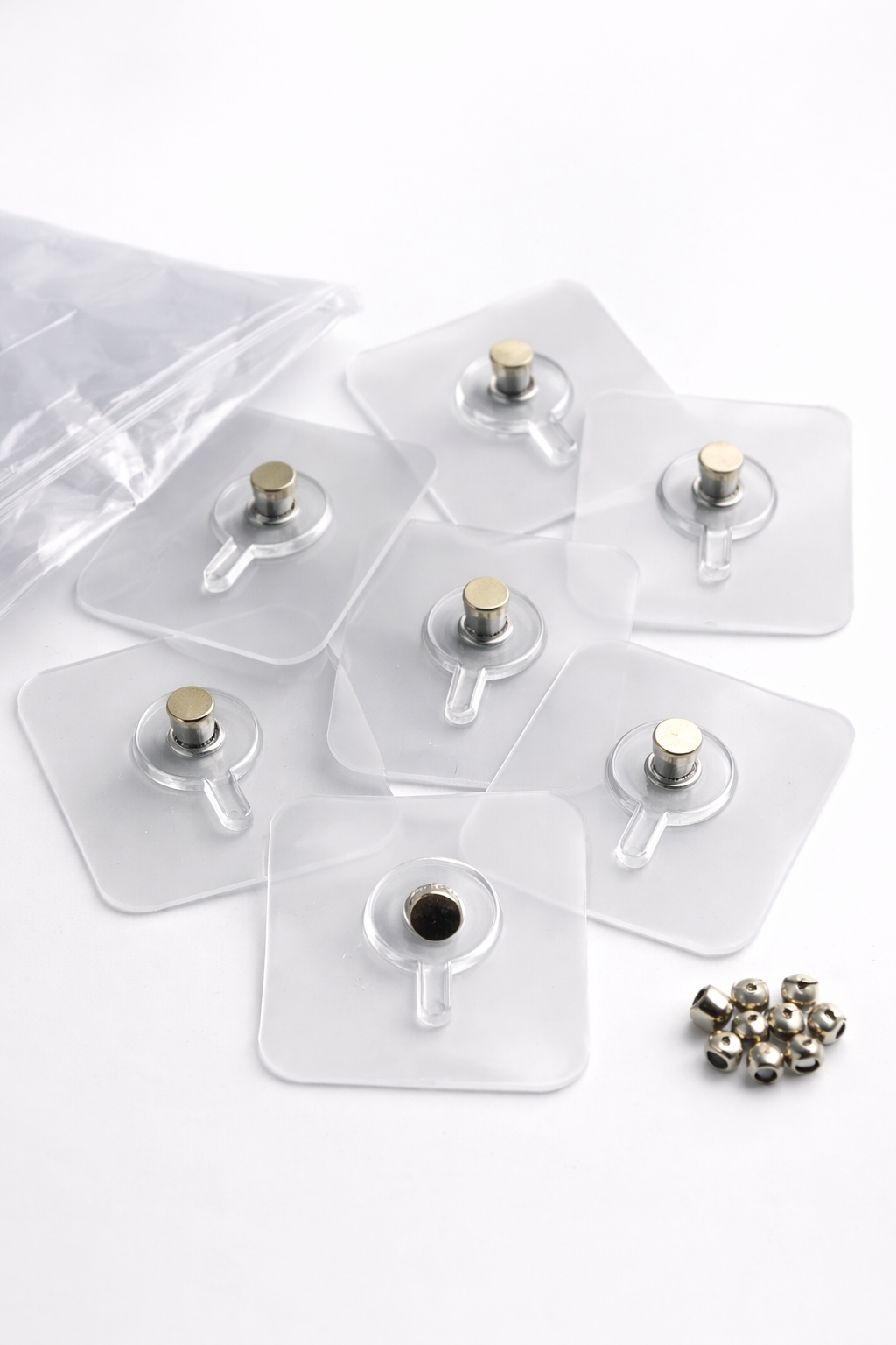 HEAVY DUTY SELF-ADHESIVE NAIL FREE WALL HOOKS