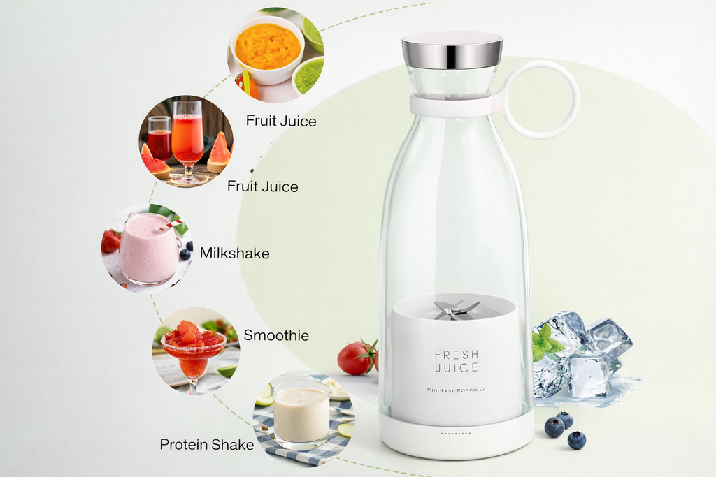 PORTABLE MINI JUICER BLENDER