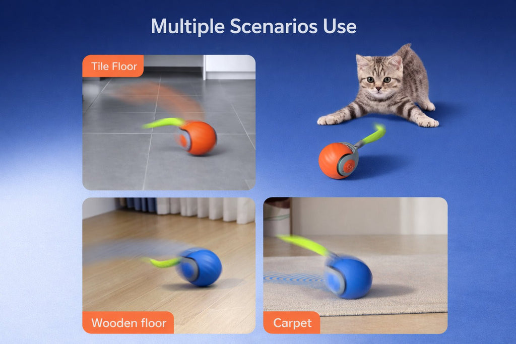 ROLLING BALL CAT TOY - ZIGTREND