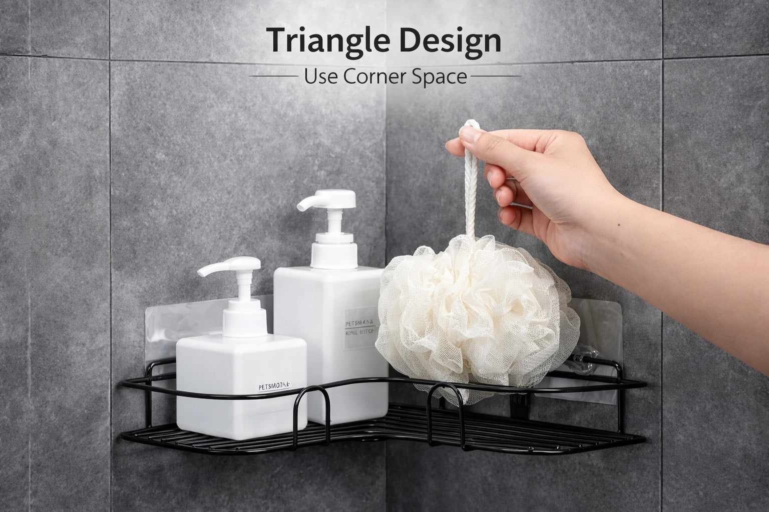 STAINLESS STEEL CORNER SHELF RACK - ZIGTREND